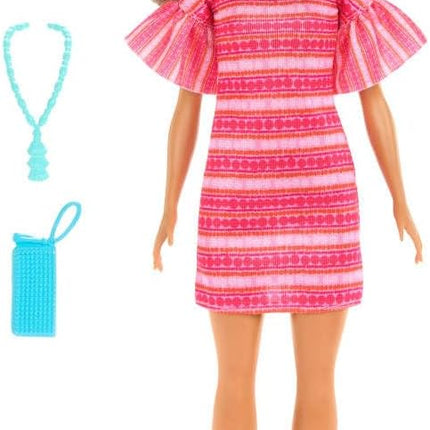 Barbie and Teresa Recipe for Friendship Teresa Fashion Doll Wearing Removable Signature Outfit with Accessories, Including Necklace