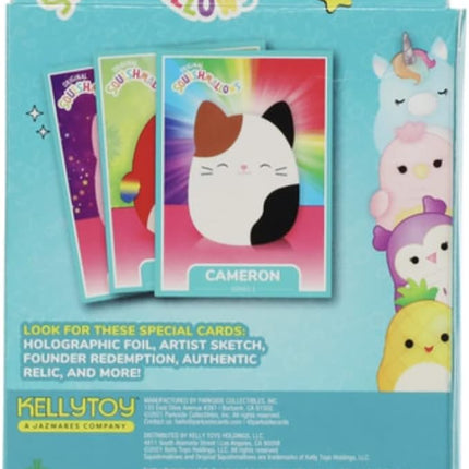 Squishmallows Official Kellytoy Series 1 Trading Cards (Pack of 4)