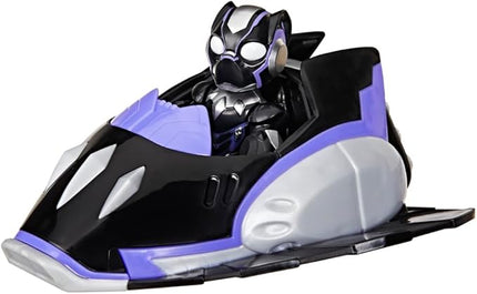 IRON MAN AND HIS AWESOME FRIENDS Marvel Black Panther Plane Action Figure & Toy Vehicle, 3-Inch (7.6 CM) Super Hero Toys for Kids, Ages 3+