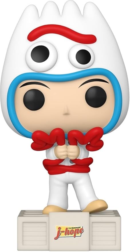Funko Pop! Rocks: Toy Story x BTS Tiny TAN - J-Hope as Forky - Collectable Vinyl Figure - Gift Idea - Official Merchandise - Toys for Kids & Adults - Music Fans