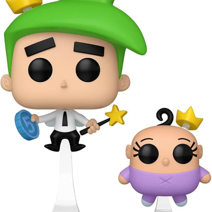 Funko Pop&Buddy: Fairly Odd Parents - Cosmo and Poof - Collectable Vinyl Figure - Gift Idea - Official Merchandise - Toys for Kids & Adults - Cartoon/Animation Fans