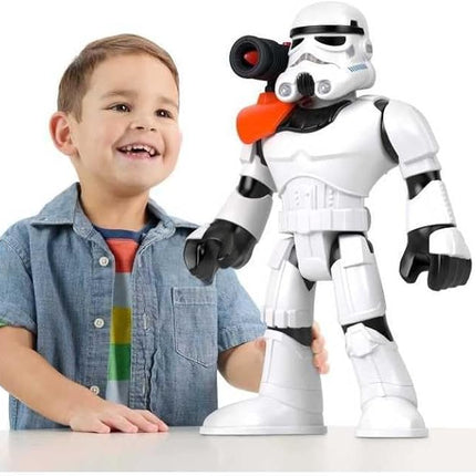 Fisher-Price Imaginext Star Wars Toy Stormtrooper XXL Figure, 16+ Inch Tall Poseable Character with Launcher for Kids Ages 3+ Years