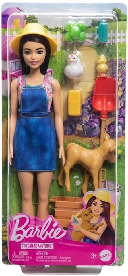 Barbie Doll & Accessories Makeup Artist Fashion Doll (Farmer)