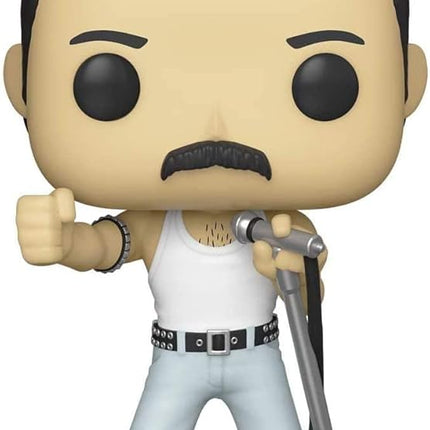 Funko POP Pop! Rocks: Queen - Freddie Mercury Radio Gaga 1985, Multicolor, 3.75 inches