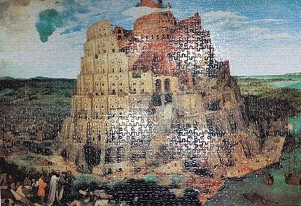 CHAMBERART 1000 Piece Premium Jigsaw Puzzle The Tower of Babel A-1099