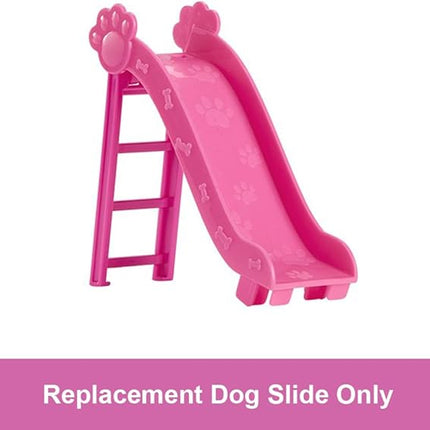 Replacement Part for Barbie Doll Dreamhouse Doll House Playset HMX10 - Replacement Pink Dog Slide