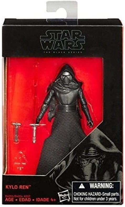 Star Wars 2015 The Black Series Kylo Ren (The Force Awakens) Exclusive Action Figure 3.75 Inches