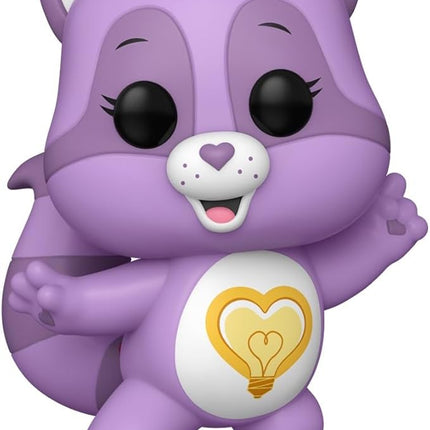 Funko Pop Animation: Care Bear Cousins - Bright Heart Raccoon - Care Bears - Collectable Vinyl Figure - Gift Idea - Official Merchandise - Toys for Kids & Adults - Cartoon/Animation Fans