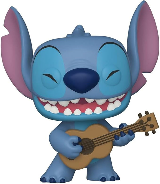 Funko Pop Disney: Lilo & Stitch - Stitch with Ukelele - Collectable Vinyl Figure - Gift Idea - Official Merchandise - Toys for Kids & Adults - Cartoon/Animation Fans - Model Figure for Collectors