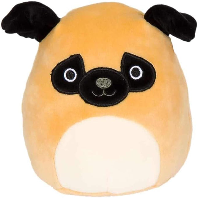 Squishmallows Official Kellytoy Plush 8" Pug Dog - Ultrasoft Stuffed Animal Plush Toy, Multicolor