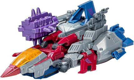 Transformers Toys Studio Series Voyager War for Cybertron 06 Gamer Edition Starscream, 6.5-inch Converting Action Figure, 8+