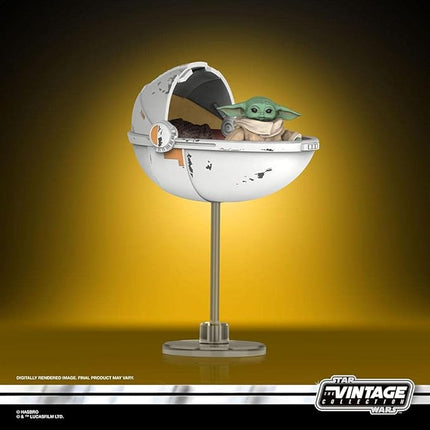 STAR WARS The Vintage Collection The Child with Pram Toy, 3.75-inch-Scale The Mandalorian Action Figure, Toys for Kids Ages 4 and Up, Multicolored (F1900)