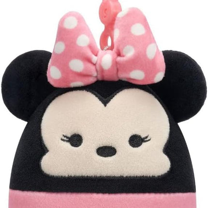 Squishmallows Original 3.5in Disney Mickey and Minnie Clip 2-Pack – Official Jazwares Plush