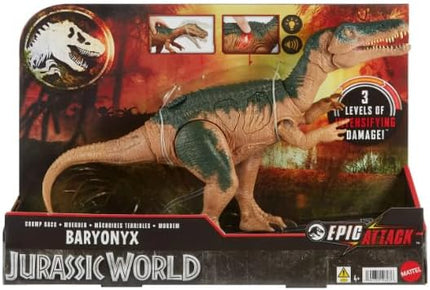 Jurassic World Baryonyx Epic Attack Dinosaur Action Figure