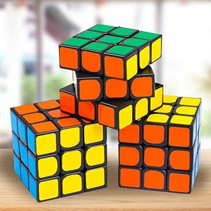 Mini Speed Cube,Magic Puzzles, Puzzle Boxes,Party Puzzle Game Toys Classroom Rewards & School Prize for Students,Birthday Party Favors (12 Pack)
