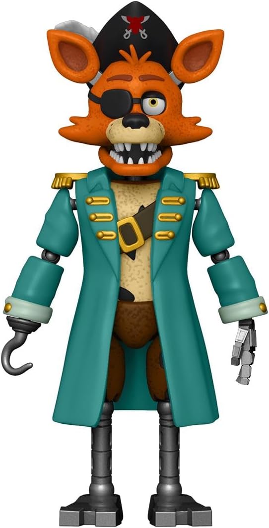 Funko Action Figure: Five Nights at Freddy's (FNAF) Dreadbear - Captain Foxy - Collectible Toy - Gift Idea - Official Merchandise