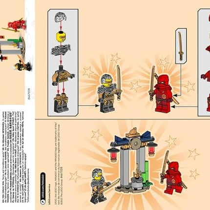 LEGO Ninjago: Kai and Rapton's Temple Battle Polybag with Additional Red Cape 30650