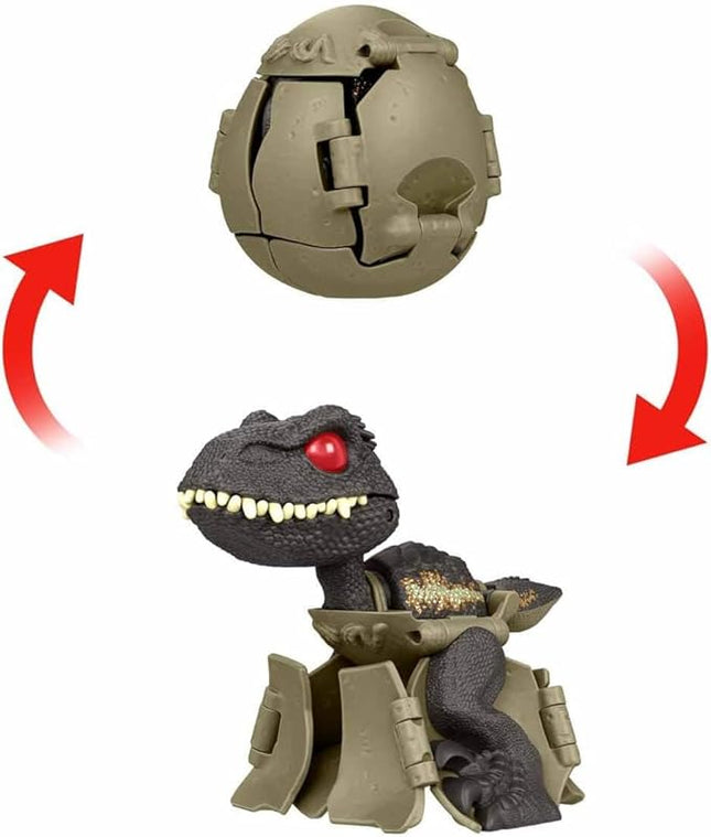 Jurassic World Fierce Changers Hidden Hatchers Dinosaur Transforms 2 in 1 (Indoraptor)