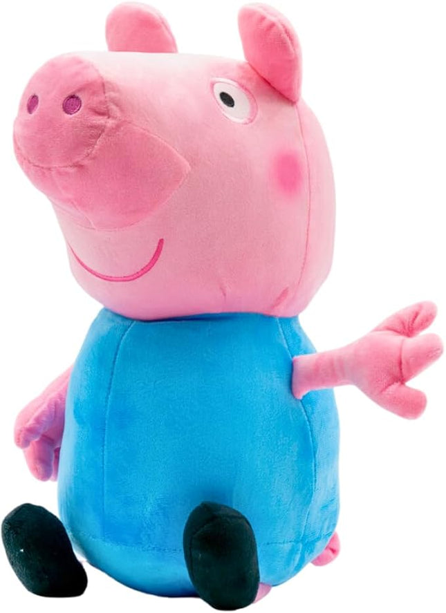 Franco Peppa Pig George Bedding Super Soft Plush Cuddle Pillow Buddy, (Officially Licensed Product)