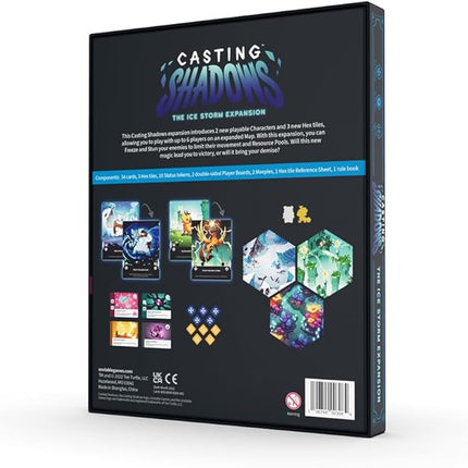 Unstable Games - Casting Shadows: The Ice Storm Expansion - Designed to be Added to Your Casting Shadows Card Game