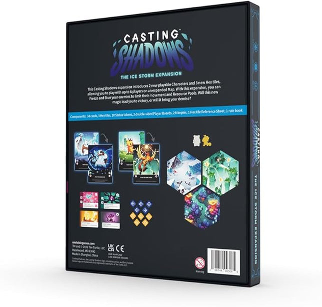 Unstable Games - Casting Shadows: The Ice Storm Expansion - Designed to be Added to Your Casting Shadows Card Game