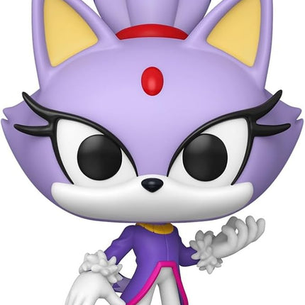 Funko Pop! Games: Sonic The Hedgehog - Blaze - Blaze The Cat - Collectable Vinyl Figure - Gift Idea - Official Merchandise - Toys for Kids & Adults - Video Games Fans