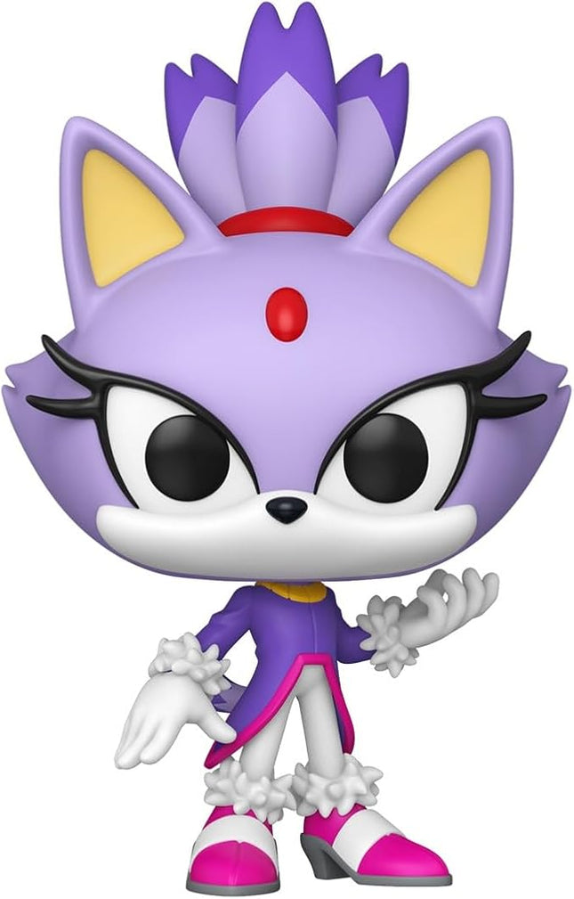 Funko Pop! Games: Sonic The Hedgehog - Blaze - Blaze The Cat - Collectable Vinyl Figure - Gift Idea - Official Merchandise - Toys for Kids & Adults - Video Games Fans