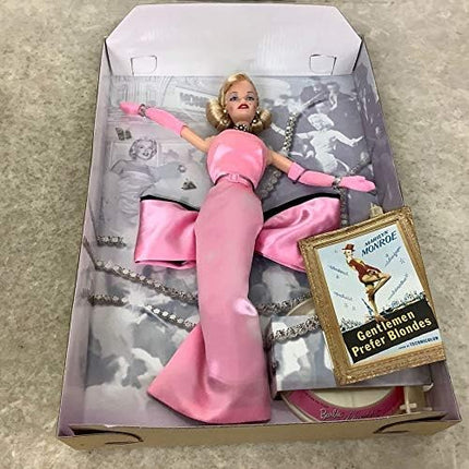 Barbie Doll as Marilyn Monroe in the Pink Dress from Gentlemen Prefer Blondes