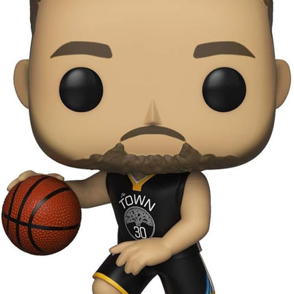 Funko Pop NBA: Warriors - Stephen Curry, One Size - Collectable Vinyl Figure - Gift Idea - Official Merchandise - Toys for Kids & Adults - Sports Fans - Model Figure for Collectors and Display