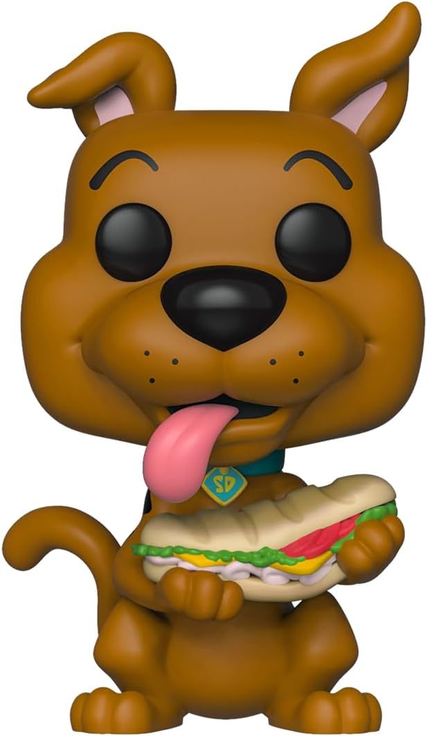 Funko Pop Animation: Scooby Doo - Scooby Doo with Sandwich - Collectable Vinyl Figure - Gift Idea - Official Merchandise - Toys for Kids & Adults - Cartoon/Animation Fans