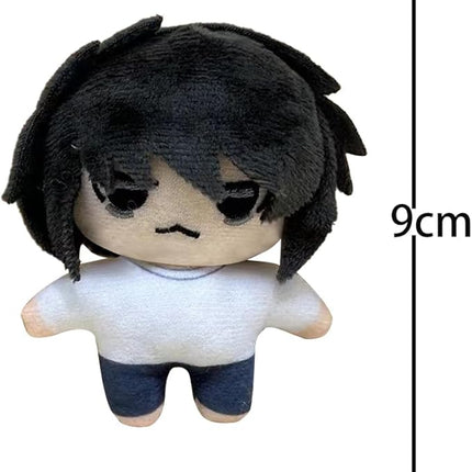 L Light Yagami Anime Pillow Figure Bag Pendant Misa Amane/Mihael Keehl/Nate River Soft Pillow Cushion L Anime Figures 9CM