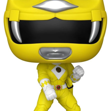 Funko Pop! Movies: Mighty Morphin Power Rangers: The Movie - Yellow Ranger - Power Rangers Movie - Collectable Vinyl Figure - Gift Idea - Official Merchandise - Toys for Kids & Adults - Movies Fans
