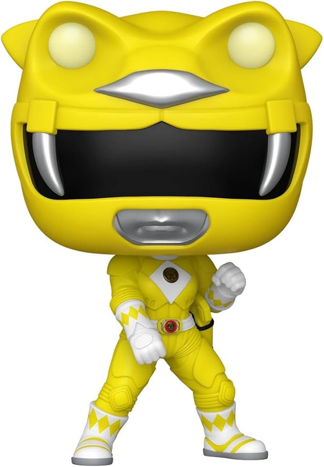 Funko Pop! Movies: Mighty Morphin Power Rangers: The Movie - Yellow Ranger - Power Rangers Movie - Collectable Vinyl Figure - Gift Idea - Official Merchandise - Toys for Kids & Adults - Movies Fans
