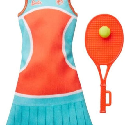 Barbie Clothes - Career Outfits for Ken Doll, Tennis Player Uniform with Ball and Racket, Multi