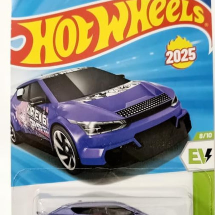 Hot Wheels Kia EV6 Die-Cast Car, Purple, HW EV Collection 8/10
