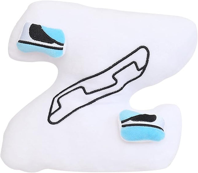 26-Letter Plush Toy Set (A-Z) - Cute Stuffed Plush Toys & Decorative Pillow, Educational Gift for Kids & Fun Home Decor (Z)