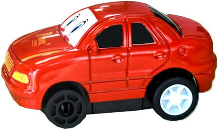 The Small Car Perfectly Designed for Puzzle Racer Kids Car Track,Adding Vehicles, and Adding Game Members, Add Fun to The Game (All Vehicle, Airplane+Jeep+Motorboat+Red Car)