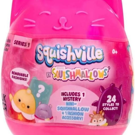 Squishmallow Squishville Mystery Mini Series 1 Plush Assortment Blind Package - 1 Blind Pack