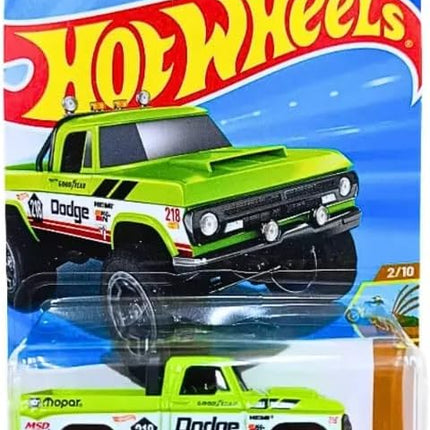 Hot Wheels, '70 Dodge Power Wagon, HW Dirt 2/10, 1:64 Scale Diecast