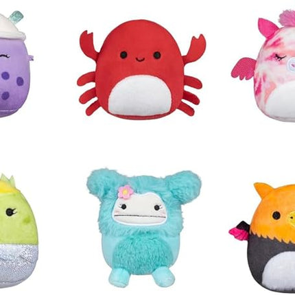 Squishmallows Original Micromallows Plush 6-Pack (Myrna, Henley, Anjara, Carlos, Joelle, Poplina)