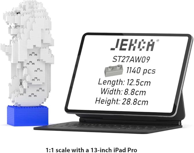 JEKCA Merlion 01S | Architecture Plastic Building Blocks | Age 14+