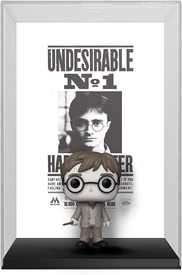 Funko Pop! Display Case: Harry Potter - Harry Wanted Poster, Amazon Exclusive