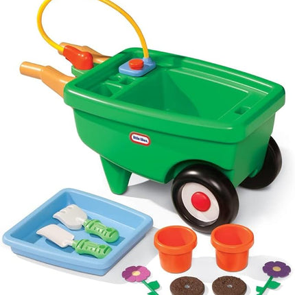 Little Tikes 2-in-1 Garden Cart and Wheelbarrow