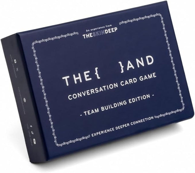 {THE AND}) Team Building Edition - 199 Conversation Card Game for Building Better Teams - Icebreaker Conversation Starter Questions to Connect with Each Other & Boost Team Chemistry by The Skin Deep