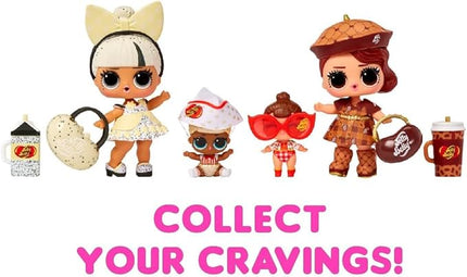 L.O.L. Surprise! LOL Surprise Loves Mini Sweets Deluxe Series 2 with 4 Dolls, Accessories, Limited Edition Candy Theme, Jelly Belly Collectible Dolls- Great Gift for Girls Age 4+