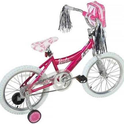 Dynacraft Barbie 12-18 Inch Girls BMX Bike for Age 3-9 Years - Fun and Stylish Design, Sturdy and Durable, Perfect for Kids Learning to Ride, Easy to Assemble, Ideal for Young Riders