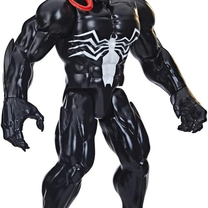 Marvel Titan Hero Series Deluxe Venom Toy 12-Inch-Scale Collectible Action Figure, Kids Ages 4 and Up