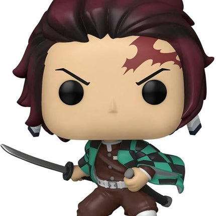 Funko POP Animation: Demon Slayer- Tanjiro Kamado, Multicolor