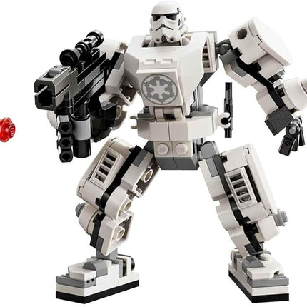 LEGO 75370 Star Wars The Stormtrooper Robot, Buildable Figure Model with Articulated Parts, Minifigure and Blaster Tenon Launcher, Toy for Kids, Boys and Girls from 6 Years Old