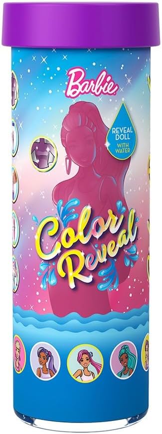 Poupée Barbie Mini Color Reveal 3,8cm Modèle Aleatoire
